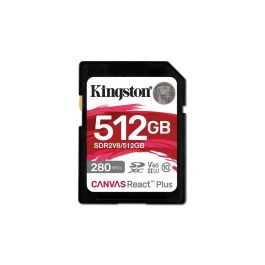 Kingston Tarjeta de Memoria SDXC Canvas React Plus 512GB Clase 10 UHS-II U3 V60 Velocidad 280MB/s Lectura 150MB/s Escritura XC Precio: 223.50000024. SKU: B1G7KMZZ94