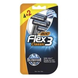 Cuchilla de Afeitar Bic Flex3 Classic/ 6 uds Cuchilla de Afeitar Bic Flex3 Classic/ 6 uds