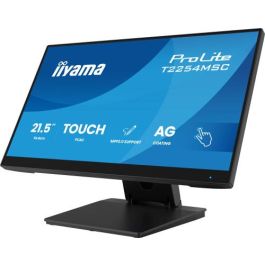 iiyama T2254MSC-B2AG Pantalla Táctil LED 21.5" Full HD 1920x1080 IPS 4ms Altavoces Negros