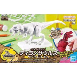 BANDAI HOBBY Figura Model Kit Tyrannosaurus Painting Ver. Modelo para Pintar