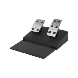 GENESIS Volante + Pedales Seaborg 400 Negro, Plata USB para Nintendo Switch, PC, PlayStation 4, Playstation 3, Xbox 360, Xbox One, Xbox One S, Xbox One X