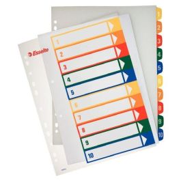 Indice Esselte Pp Numerico Imprimible A4+ Pestañas 1-10 11 Taladros Precio: 9.5000004. SKU: BIX100213