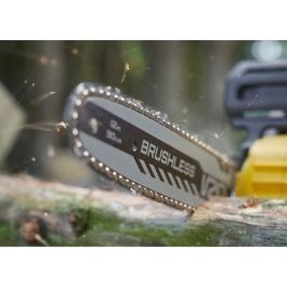 Stanley Fatmax AAAPX93342 Motosierra Sin Escobillas 18V 33cm con Cadena, Cargador y Batería 4AH