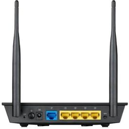 Asus 90-IG29002M03-3PA0 Router Inalámbrico RT-N12E N300 300Mbps 2.4GHz WiFi 802.11n 2 Antenas Fijas 5dBi