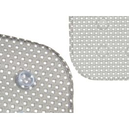 Berilo Alfombra Baño Antideslizante de Goma Gris PVC 69.3x40x1 cm (6 Unidades)