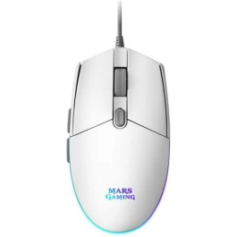 Ratón Gaming Mars Gaming MMG Blanco Precio: 7.88999981. SKU: S0228831