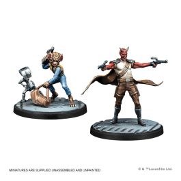 Atomic Mass Games Star Wars Shatterpoint SWP09 Fistful of Credits Cad Bane Squad Pack Juego de Miniaturas