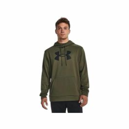 Sudadera con Capucha Hombre Under Armour Fleece Big Logo Oliva