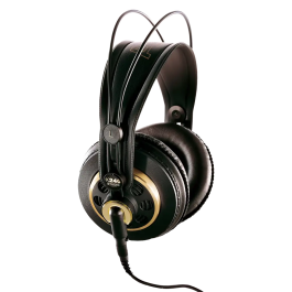 AKG Auriculares K240 Studio Semiabiertos Dinámicos Impedancia 55 Ohmios Respuesta Frecuencia 15-25000 Hz Cable Desmontable 3m Jack 3.5mm Dorado Precio: 96.7032. SKU: B154KFBFF4