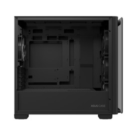 Asus A23 PLUS TG ARGB Negro - Torre PC, micro ATX/Mini-ITX, 3x120mm Ventiladores, Vidrio Templado, RGB, Ref. 90DC00K0-B19010