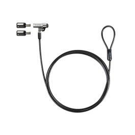 TOOQ Cable de Seguridad Tipo NANO con Llave para Portatiles 1.5 metros, Gris Oscuro Precio: 8.79000023. SKU: B1FYHJX7XA