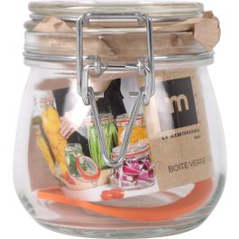 La Mediterranea Tarro Hermético de Vidrio con Cierre Clip 350 ml (12 Unidades)