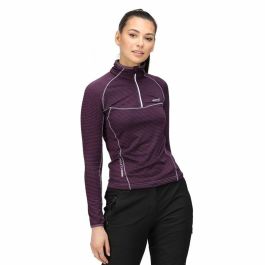 Camiseta de Manga Larga de Mujer Regatta Yonder Half-Zip Púrpura Precio: 18.79000046. SKU: S6486744