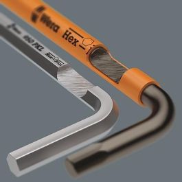 Wera 950/9 Hex-Plus Multicolour Imp Juego llaves allen Imperial 9 piezas con estuche 1/4, 1/8, 3/16, 3/8, 3/32, 5/16, 5/32, 5/64, 7/32"