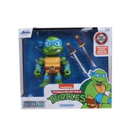 Figura de metal tortugas ninja leonardo 10 cm