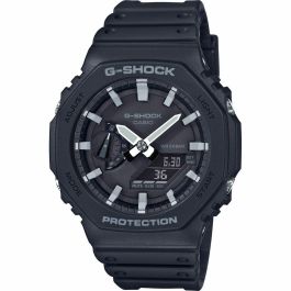 G-SHOCK Reloj GA-2100-1A1ER Resistente a Golpes Multifunción Negro Resina Carbono Precio: 88.8900001. SKU: S0440549