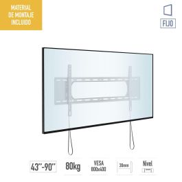 Soporte TV TM Electron 43” 90" 80 kg