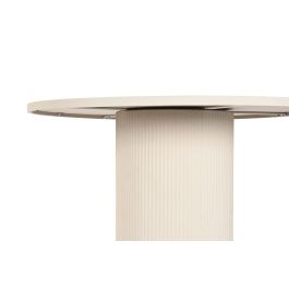 Mesita Auxiliar Moderno DKD Home Decor Natural Beige 75 x 75.5 x 75 cm Mesita Auxiliar Moderno DKD Home Decor Natural Beige 75 x 75.5 x 75 cm