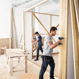 Bosch Professional BOS4059952513706 Taladro Percutor GSB 18V-21 con 2 Baterías 2.0Ah y Gal 1820 LC Charger