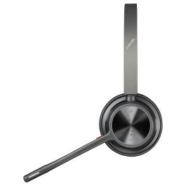 HP Poly Voyager 4320 Auriculares Inalámbricos Diadema con Certificado Microsoft Teams, Bluetooth 5.1, 47h Batería, Micrófono Boom, Negro