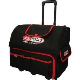 KS TOOLS 850.0335 Bolsa con ruedas, brazo telescópico, carga máxima 35 kg, volumen 40 L