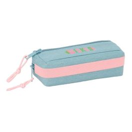 Safta Portatodo Triple Pequeño con Goma Elástica Wicked 22cm - Estuche Escolar 22x8,5x6cm