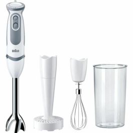 Braun MQ5207WH Licuadora 1000 W, 600 ml, Gris/Blanco Braun MQ5207WH Licuadora 1000 W, 600 ml, Gris/Blanco