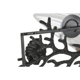 DKD Home Decor Decoracion Pared Mediterraneo Azul Marino Turquesa 5 x 40 x 80 cm (2 Unidades)