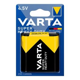Varta Pila Alcalina 3LR12 Super Heavy Duty 4,5V (Blister 1 Unidad) - Salina, Zinc Carbón, 62x22x67mm Precio: 2.59000016. SKU: S7900549