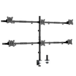 Equip 650160 Soporte Articulado de Montaje en Escritorio para 6 Monitores, 17"-32", VESA 100x100, Hasta 7kg por Pantalla, Inclinación Ajustable, Gestión de Cables Precio: 186.49999951. SKU: B1DFAB3TKP