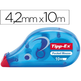 Tipp-ex Corrector Cinta Pocket Mouse 4,2 mm x 10 mt Oficina Diseño Ratón Precio: 2.50000036. SKU: B1C7ZTWJ2S