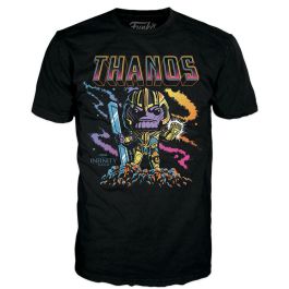 Set figura POP & Tee Marvel Infinity Saga Thanos Exclusive