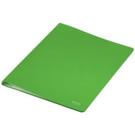 Leitz Carpeta Polipropileno 46770055 con 40 Fundas A4 Recycle Verde