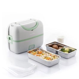 Fiambrera Eléctrica de Vapor 3 en 1 con Recetas Beneam InnovaGoods Fiambrera Eléctrica de Vapor 3 en 1 con Recetas Beneam InnovaGoods