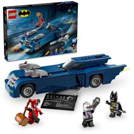 LEGO 76274 Super Heroes DC Batman con el Batmóvil contra Harley Quinn y Mr. Freeze