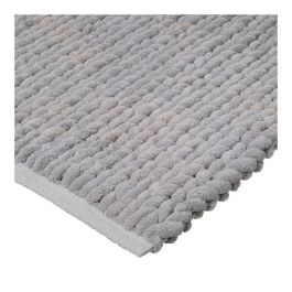 Alfombra baño gris 50x75cm