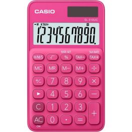 Casio Calculadora SL-310UC-RD de Bolsillo 10 Dígitos Tax +/- Tecla Color Fucsia Precio: 8.79000023. SKU: B1JCCT2SS2