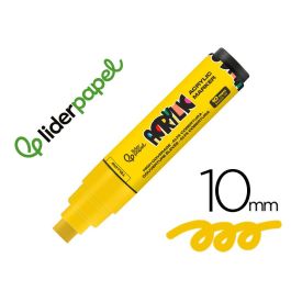 Rotulador Liderpapel Acrylic Base Agua Todo Tipo De Superficie Punta Rectangular 10 mm Amarillo Precio: 24.50000014. SKU: B1HT6YJ9W4