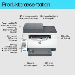 HP LaserJet M234sdw Impresora Multifunción Inalámbrica Blanco y Negro, Impresora, Fotocopiadora, Escáner, Dúplex
