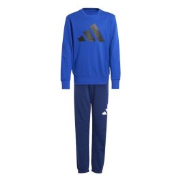Chándal Infantil Adidas Big Logo French Terry Jog Azul Precio: 47.49999958. SKU: B17MWE4AAR