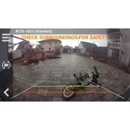 Garmin BC50 Cámara de inversión inalámbrica con soporte para matrícula y fijación