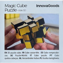 Innovagoods Cubo Mágico Rompecabezas Ubik 3D V0101037 - Juego de Habilidad para Mente