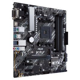 ASUS AM4 PRIME B450M-A II Placa Base para PC, AMD B450 Chipset, Micro ATX
