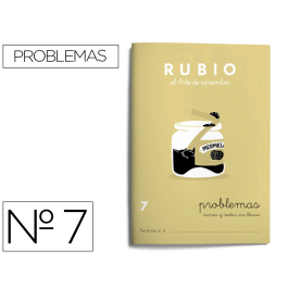 Rubio Cuaderno problemas nº 7 para el desarrollo intelectual del alumno Precio: 11.78999952. SKU: B15WTCXMYD
