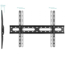 TOOQ SOPORTE FIJO PARED PANTALLAS 37"-80", NEGRO