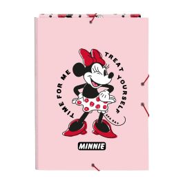 Carpeta folio 3 solapas minnie mouse "me time" 26x33,5x2,5 - modelos surtidos