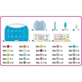 Aquabeds Estudio de Manualidades en Maletín con más de 900 Abalorios en 25 Colores