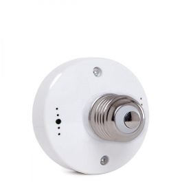 Juego 4 Portalámparas Inteligente E27 Mando a Distancia