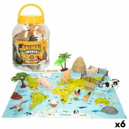 Set de Figuras de Animales Colorbaby 19 piezas Granja Plástico 13 x 8 x 3 cm (6 Unidades) Precio: 56.89000009. SKU: B18PECHZB8