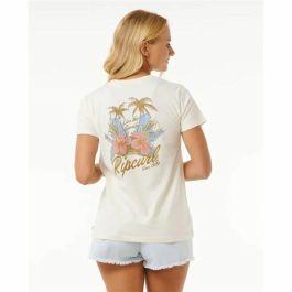 Camiseta de Manga Corta Mujer Rip Curl Wild Bloom Blanco